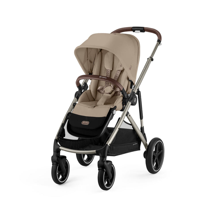 Cybex Pushchairs Cybex Gazelle Essential Bundle - Taupe / Almond Beige