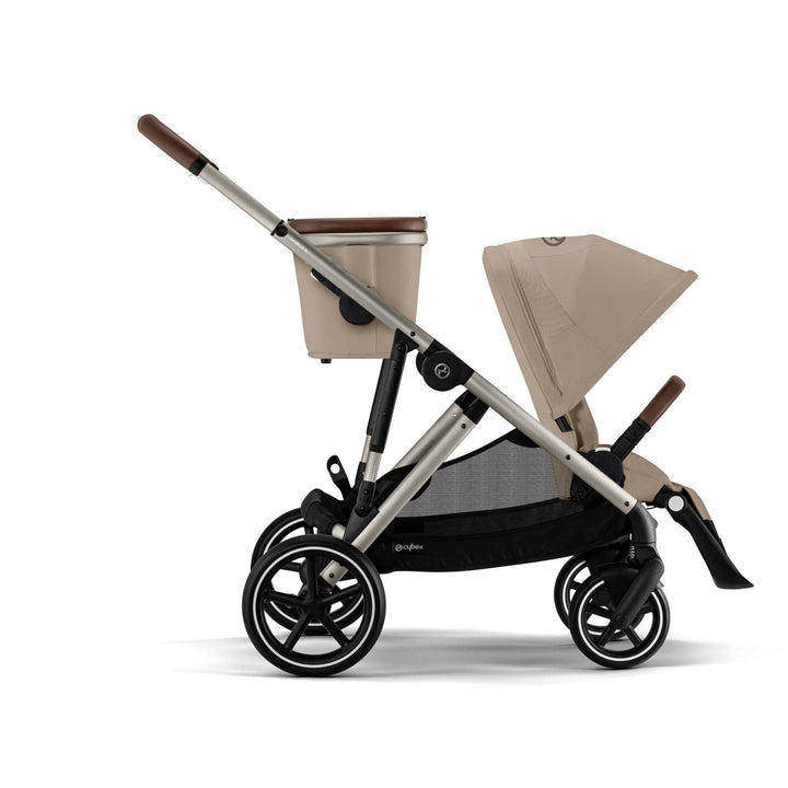 Cybex Pushchairs Cybex Gazelle Essential Bundle - Taupe / Almond Beige