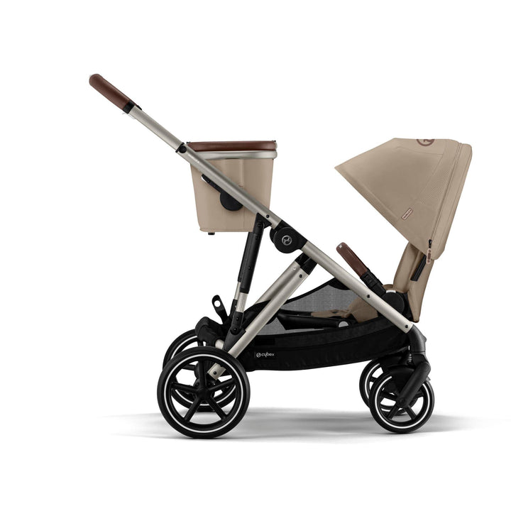 Cybex Pushchairs Cybex Gazelle Essential Bundle - Taupe / Almond Beige