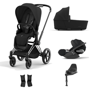 Cybex Travel Systems Chrome Black Cybex Priam (Cloud T) Travel System - Sepia Black