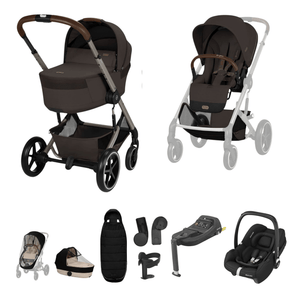 Cybex Travel Systems Cybex Balios S Lux (Cabriofix i-Size) Travel System - Chocolate Brown (2026)