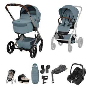 Cybex Travel Systems Cybex Balios S Lux (Cabriofix i-Size) Travel System - Stormy Blue (2026)