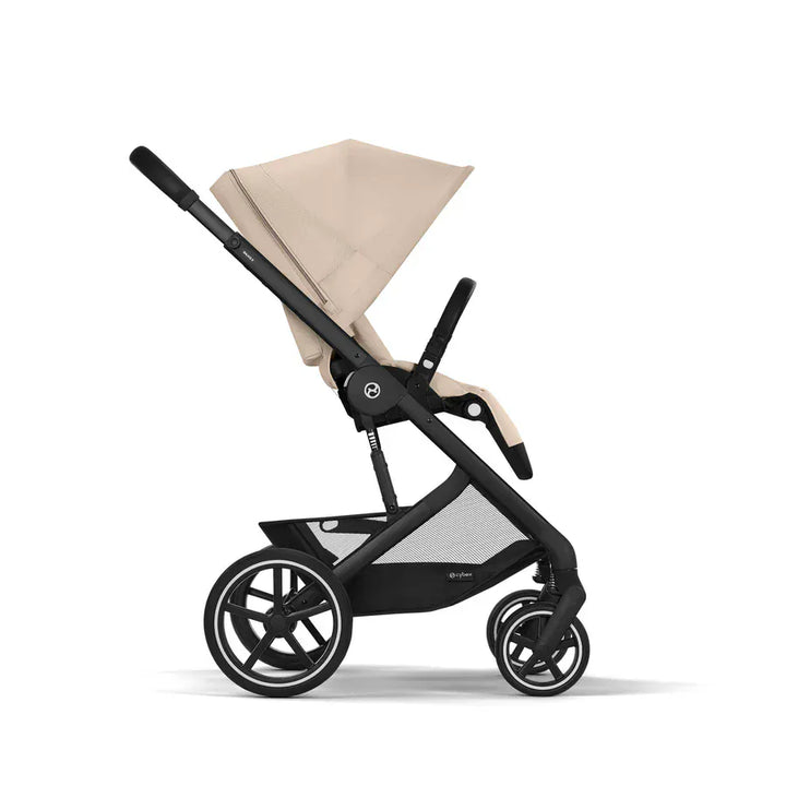 Cybex Travel Systems Cybex Balios S Lux (Cloud G) Travel System - Black/Almond Beige