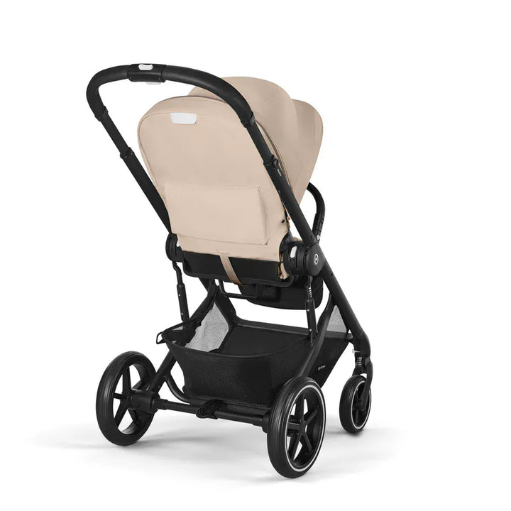 Cybex Travel Systems Cybex Balios S Lux (Cloud G) Travel System - Black/Almond Beige