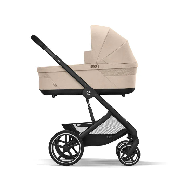 Cybex Travel Systems Cybex Balios S Lux (Cloud G) Travel System - Black/Almond Beige