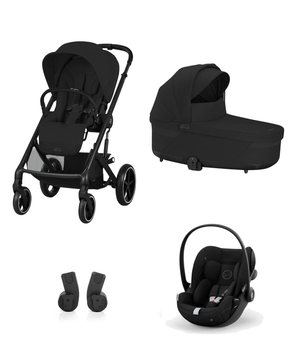 Cybex Travel Systems Cybex Balios S Lux (Cloud G) Travel System - Moon Black