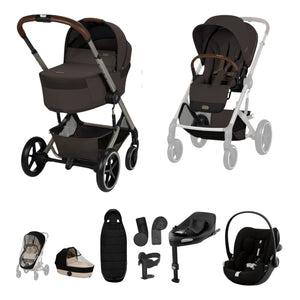 Cybex Travel Systems Cybex Balios S Lux (Cloud G3 Plus) Travel System - Chocolate Brown (2026)