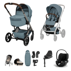Cybex Travel Systems Cybex Balios S Lux (Cloud T) Travel System - Stormy Blue (2026)
