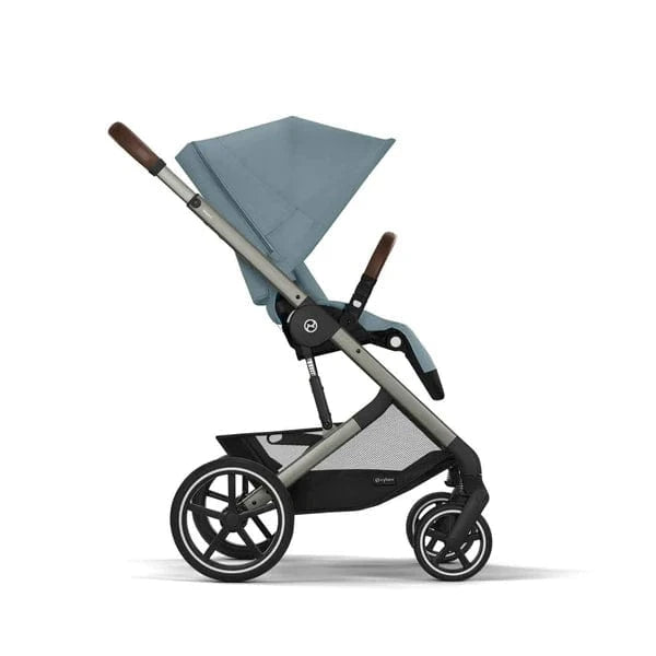 Cybex Travel Systems Cybex Balios S Lux Luxury Cloud T Bundle - Taupe / Stormy Blue