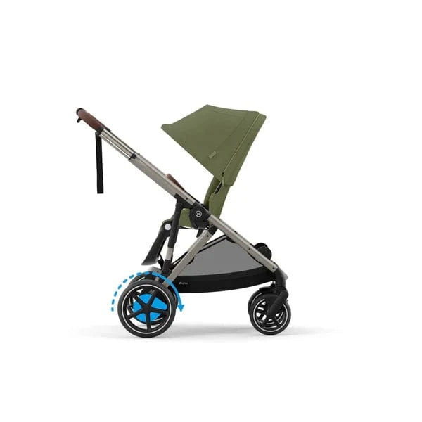 Cybex Travel Systems Cybex eGazelle S, Cloud T Travel System - Taupe / Moss Green