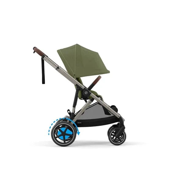 Cybex Travel Systems Cybex eGazelle S, Cloud T Travel System - Taupe / Moss Green
