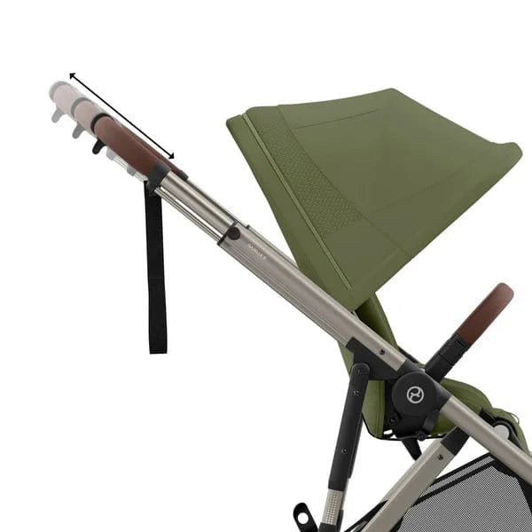 Cybex Travel Systems Cybex eGazelle S, Cloud T Travel System - Taupe / Moss Green