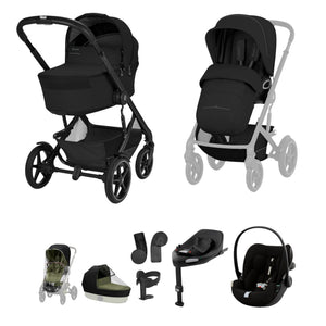 Cybex Travel Systems Cybex Talos S Lux (Cloud G3 Plus) Ultimate Travel System - Black/Moon Black (2026)