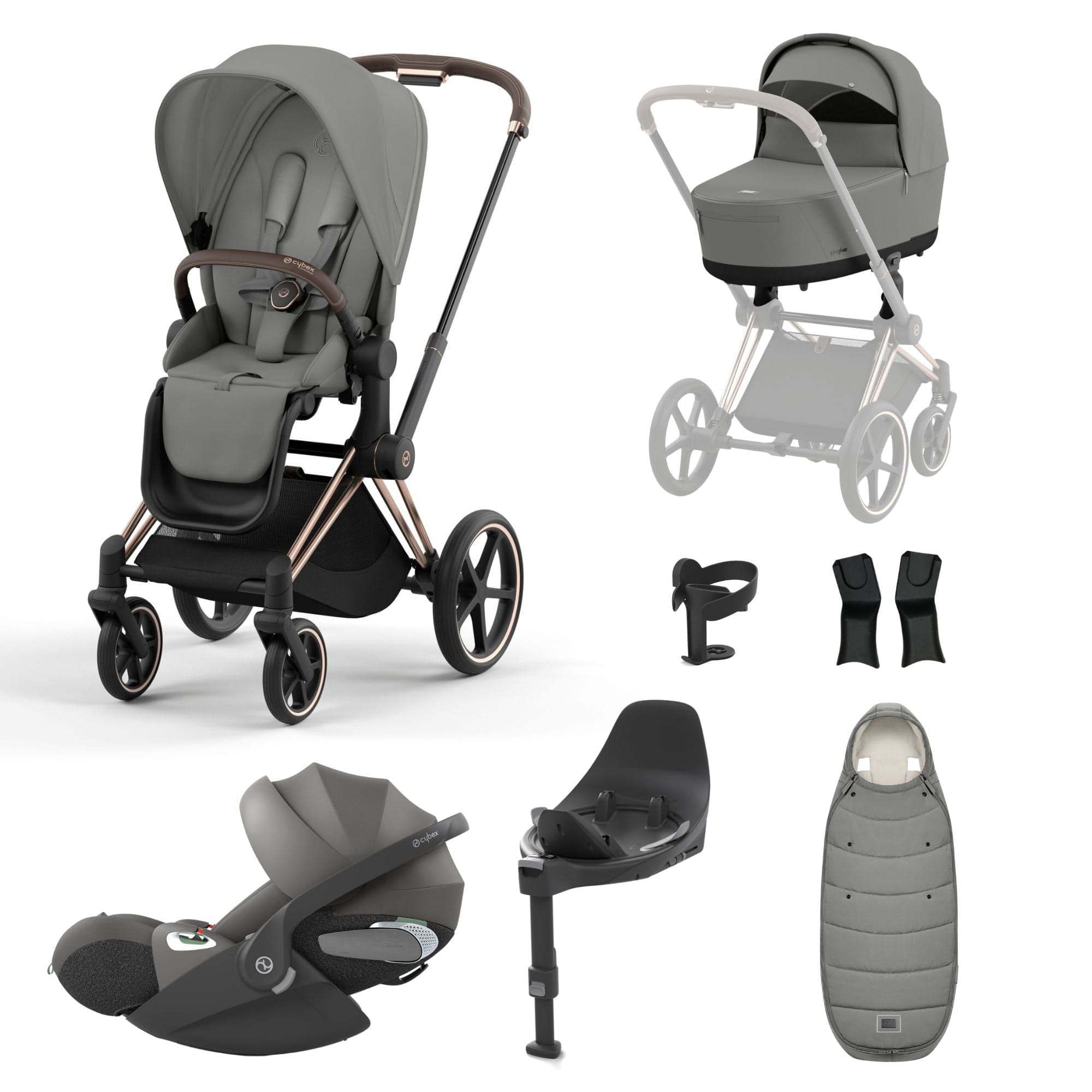 Cybex priam platinum store manhattan grey