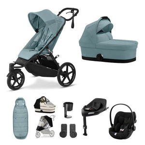 Cybex Wheels Cybex AVI Spin Luxury Cloud G Bundle - Stormy Blue