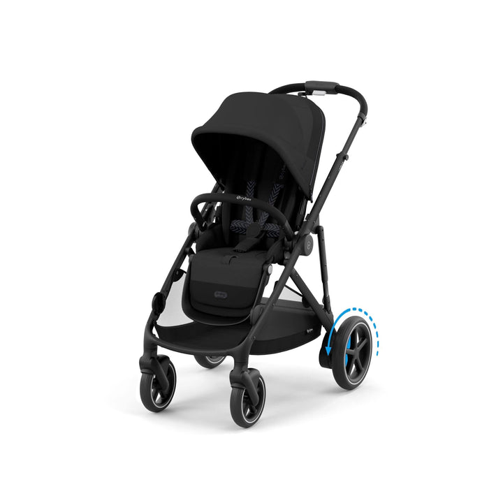 Cybex Wheels Cybex eGazelle S Pushchair - Black/Moon Black