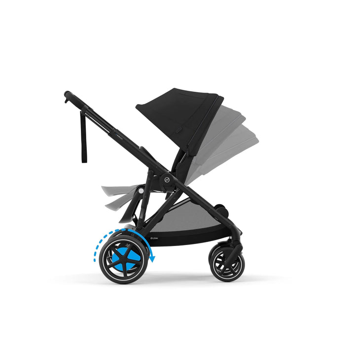 Cybex Wheels Cybex eGazelle S Pushchair - Black/Moon Black