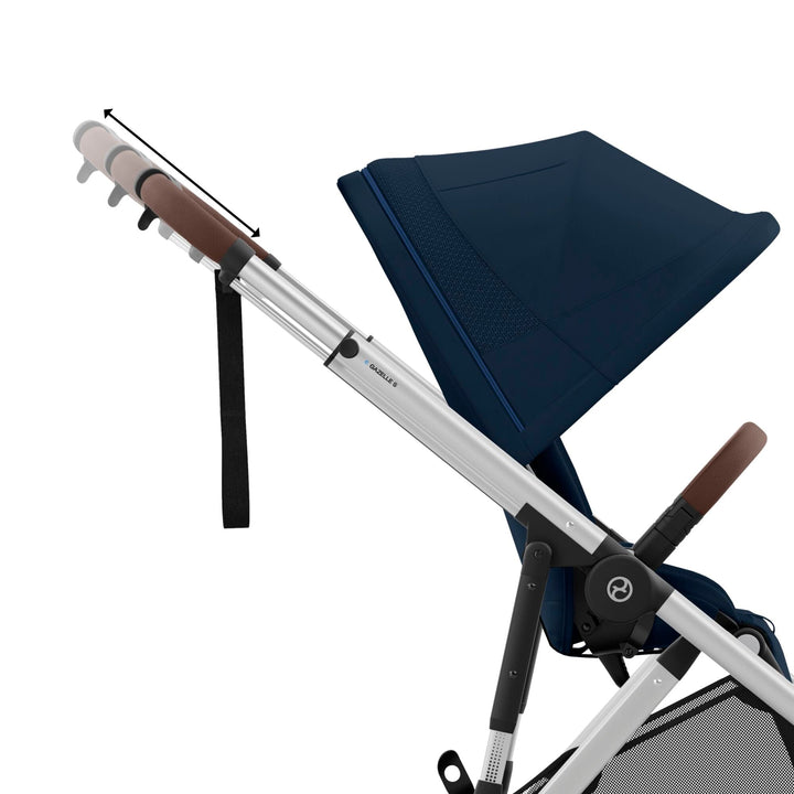 Cybex Wheels Cybex eGazelle S Pushchair - Silver/Ocean Blue