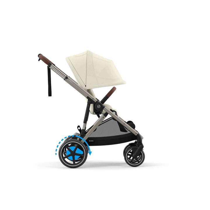 Cybex Wheels Cybex eGazelle S Pushchair - Taupe/Seashell Beige