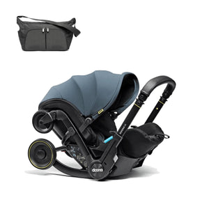 Doona Car Seat Bundle Doona X Infant Car Seat & Stroller with Essential Bag - Ocean Blue