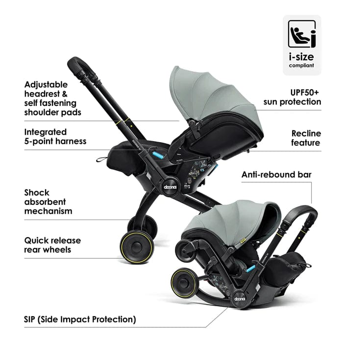 Doona Car Seat Doona X Infant Car Seat & Stroller - Dusty Sage