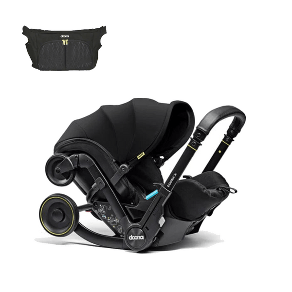 Doona Car Seat Doona X Infant Car Seat & Stroller with Essential Bag - Nitro Black