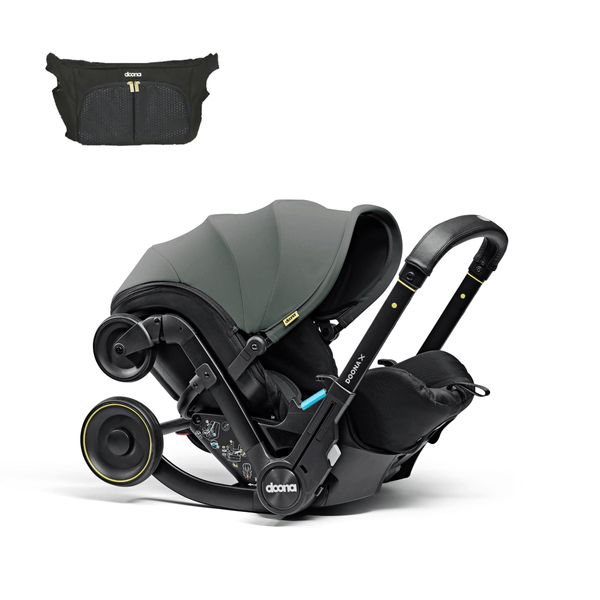 Doona Car Seat Doona X Infant Car Seat & Stroller with Essential Bag - Slate Green