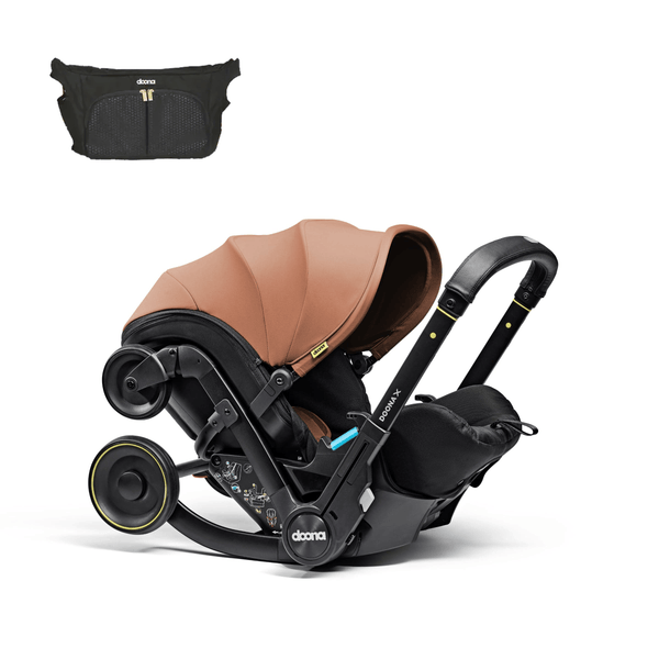 Doona Car Seat Doona X Infant Car Seat & Stroller with Essential Bag - Terracotta