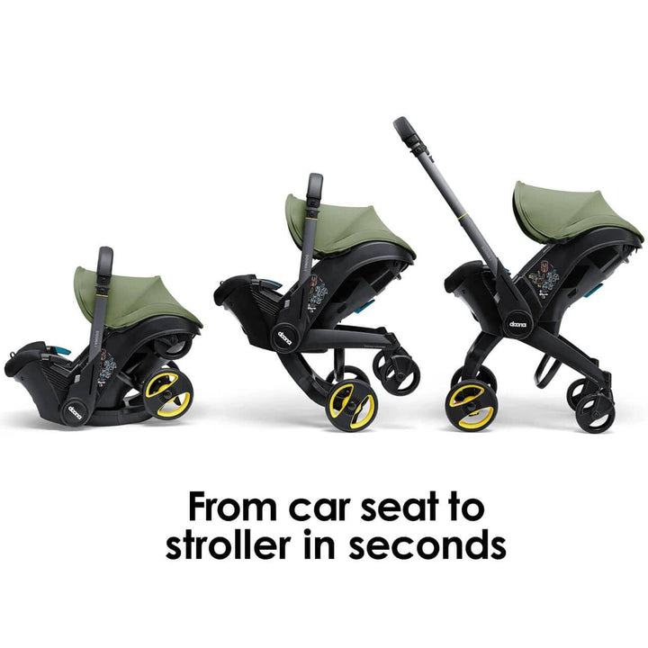 Doona CAR SEATS Doona i Infant Car Seat & ISOFIX Base - Desert Green