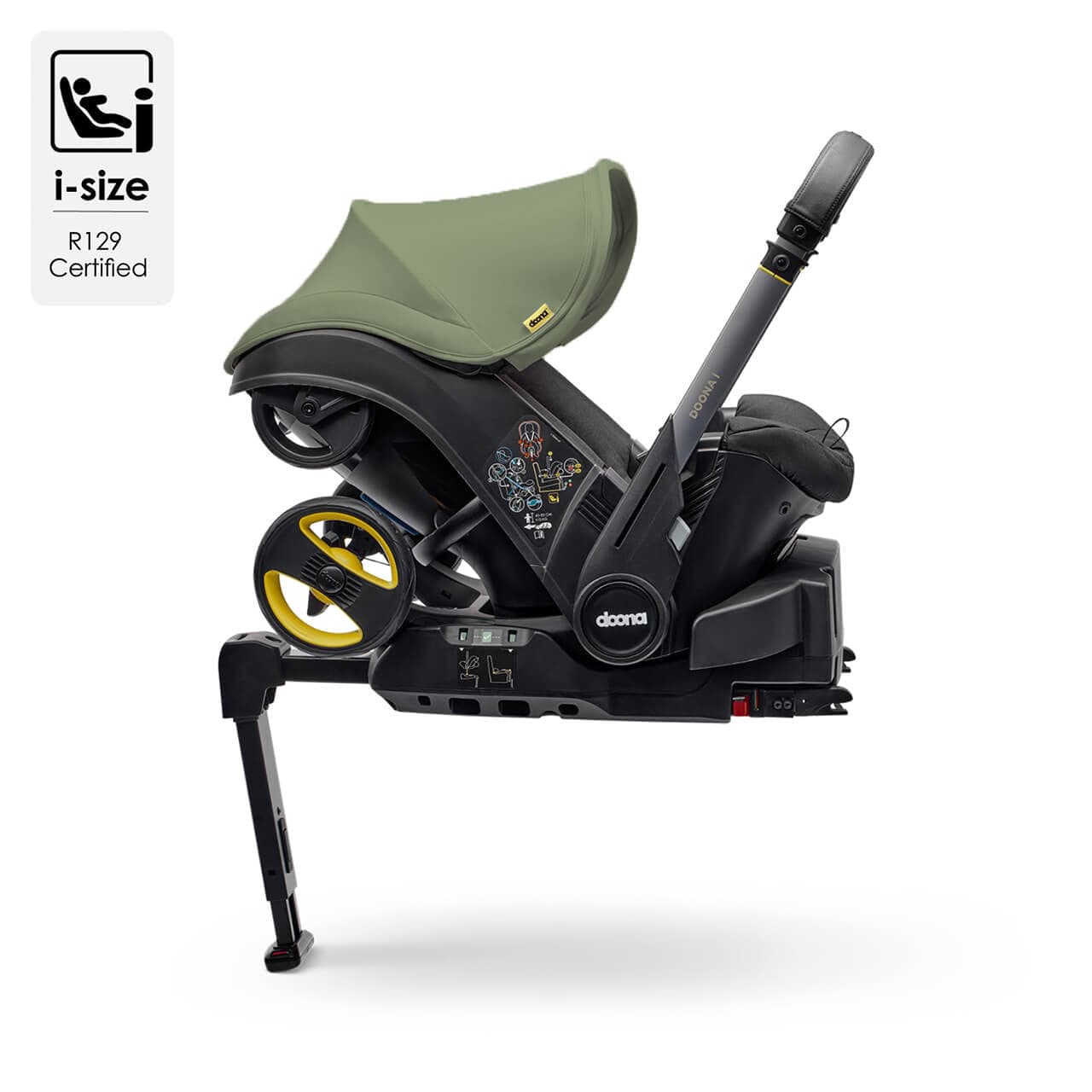 Doona i Infant Car Seat & ISOFIX Base - Desert Green – UK Baby Centre