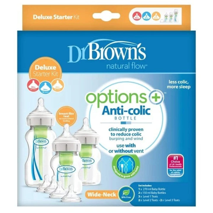 Dr Brown's Playtime & Development Dr Brown’s Options+ Anti-Colic Starter Kit