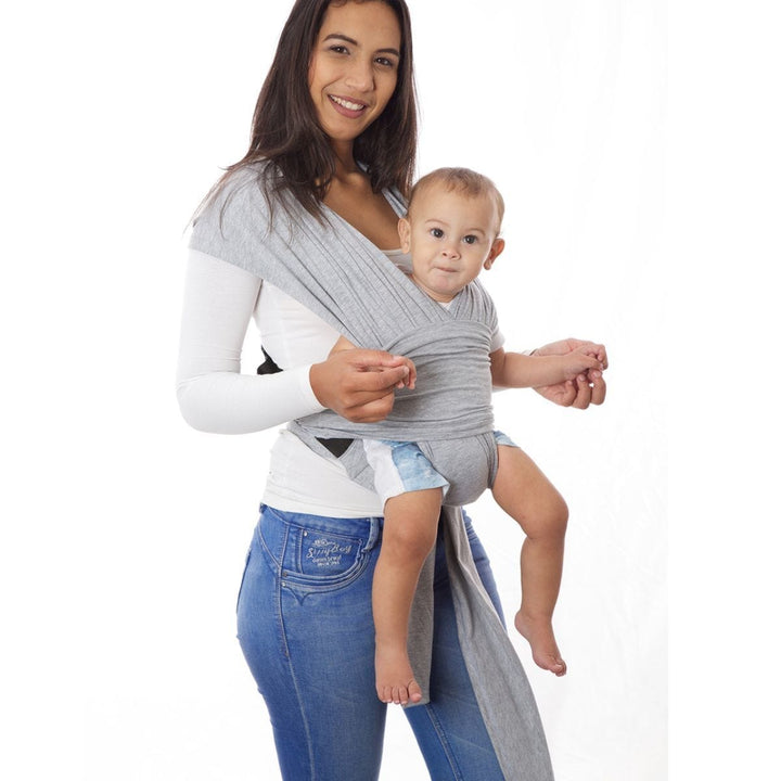 Dreamgenii Baby Carriers Dreamgenii Snuggleroo Baby Carrier - Light Grey