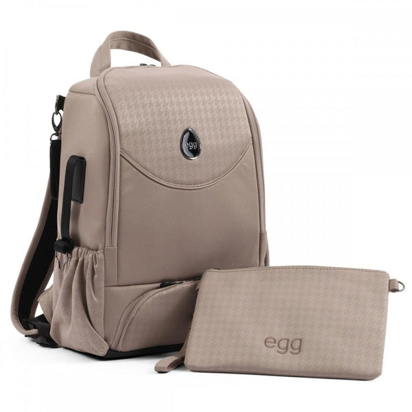 Egg Backpacks Egg 3 Top Loader Backpack - Houndstooth Almond