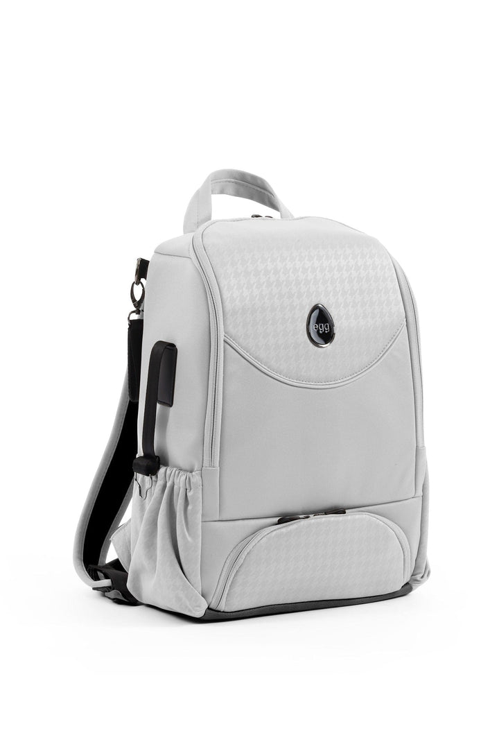 Egg Backpacks Egg 3 Top Loader Backpack - Houndstooth Silver