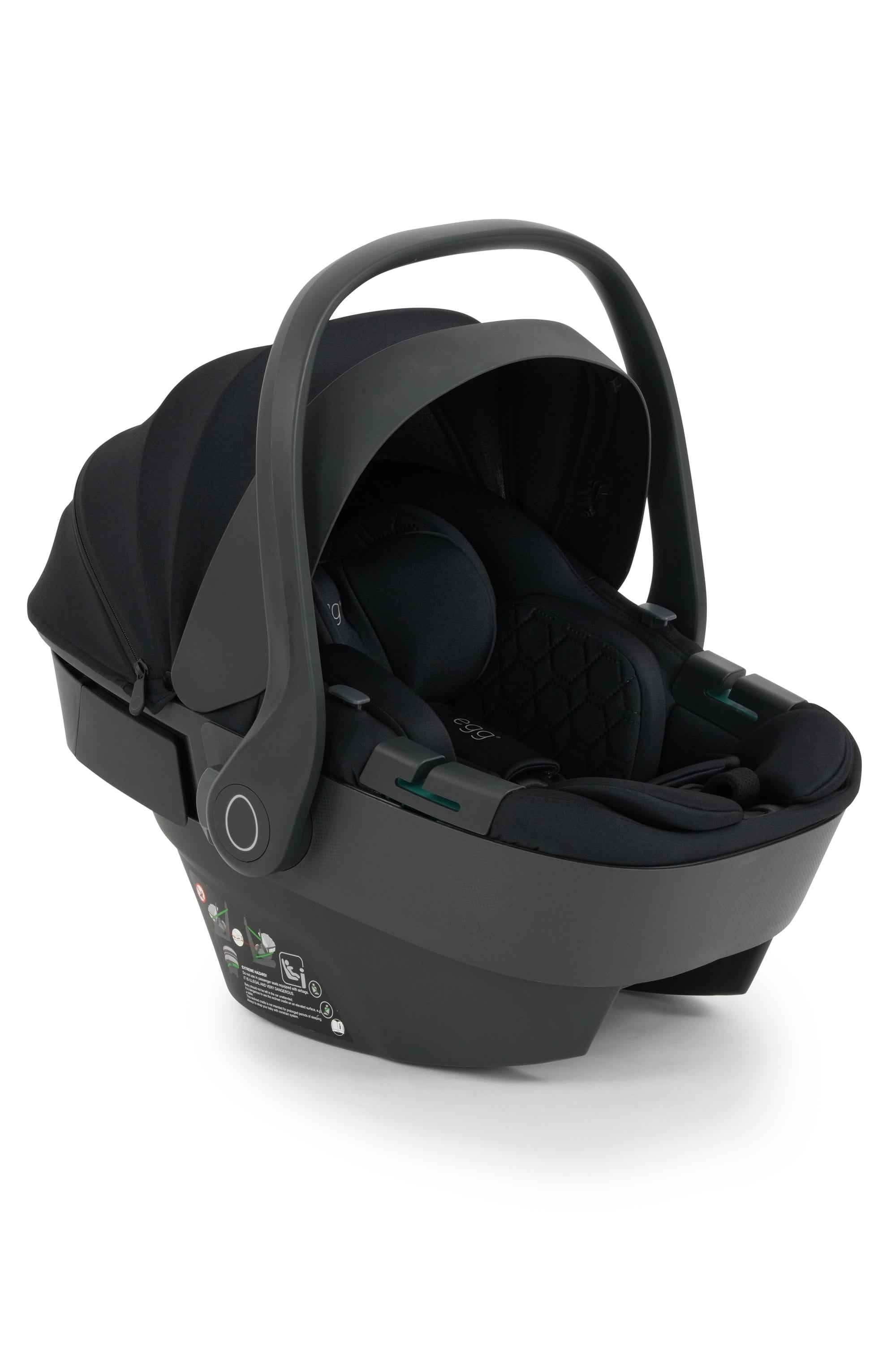 egg® Shell 360 Infant Car Seat Panther | R129 ISOFIX | UK Baby Centre