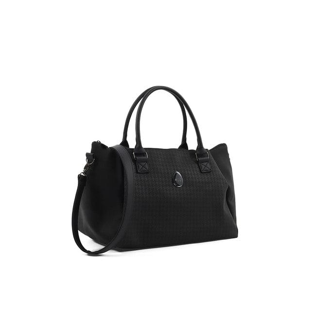 Egg Overnight Bag Egg 3 Overnight Bag - Houndstooth Black