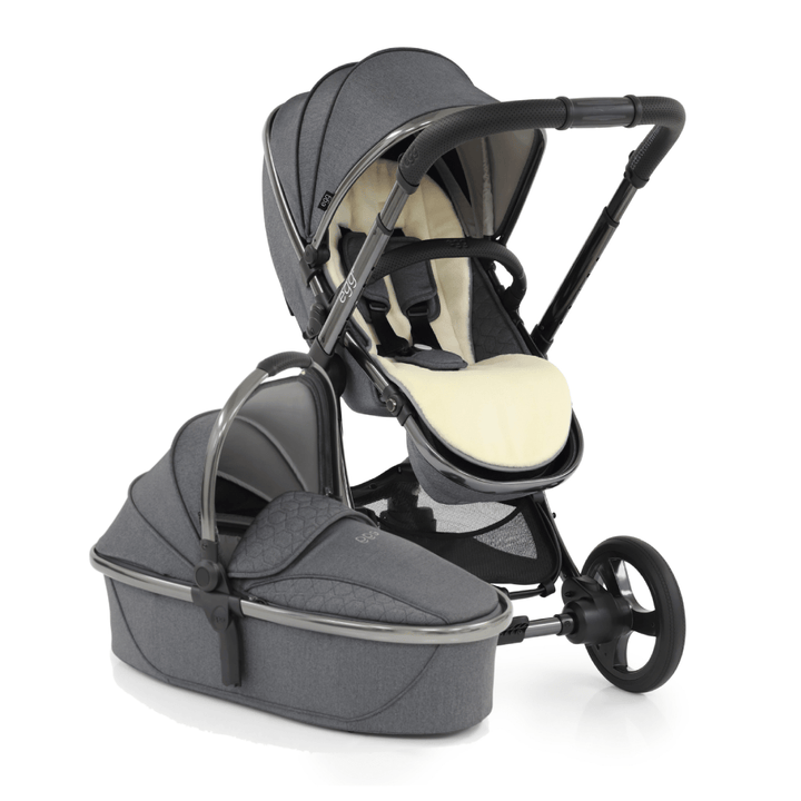 Double Pram Egg Stroller Egg Stroller Carrycot Quartz – UK Baby Centre