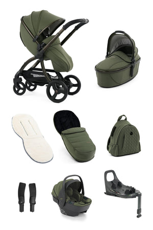 Egg Prams & Pushchairs Egg 3 Luxury (Shell 360) Travel System - Sage