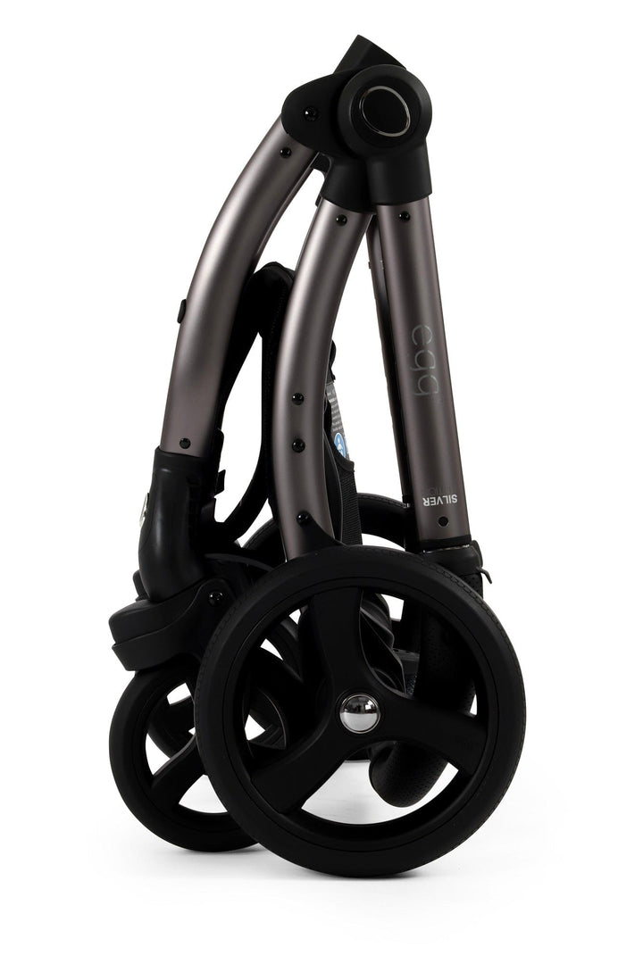 Egg Prams & Pushchairs Egg 3 Stroller and Carrycot - Houndstooth Silver