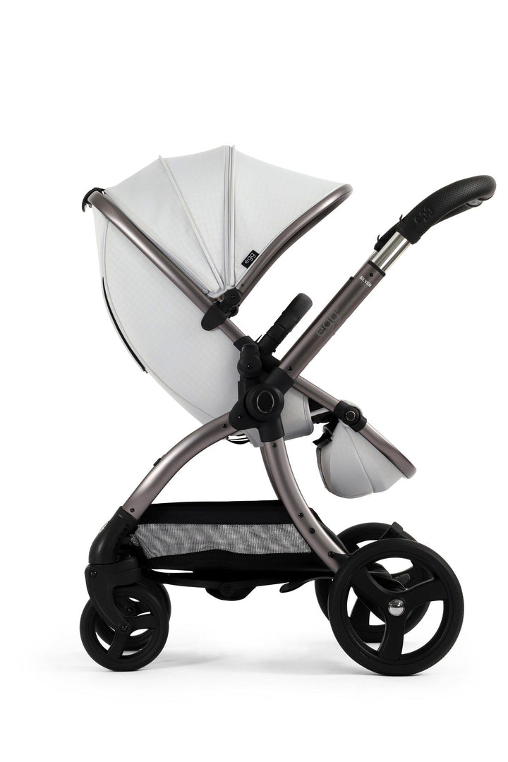 Egg Prams & Pushchairs Egg 3 Stroller and Carrycot - Houndstooth Silver