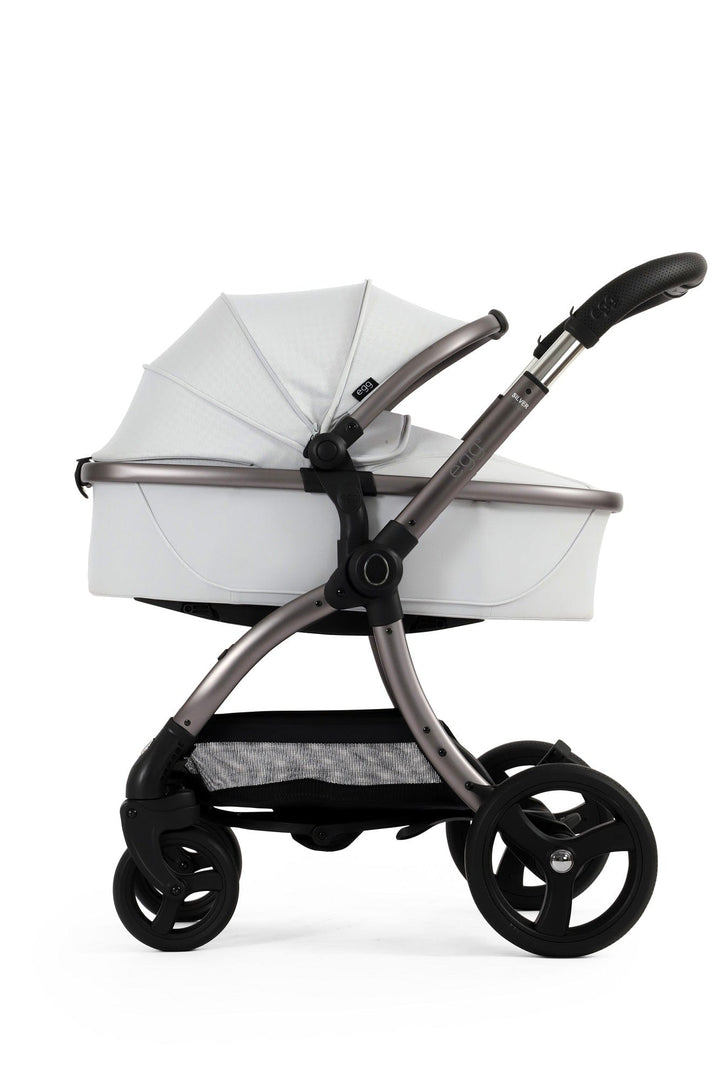 Egg Prams & Pushchairs Egg 3 Stroller and Carrycot - Houndstooth Silver