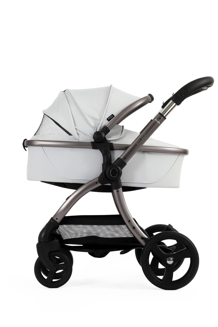 Egg Prams & Pushchairs Egg 3 Stroller and Carrycot - Houndstooth Silver