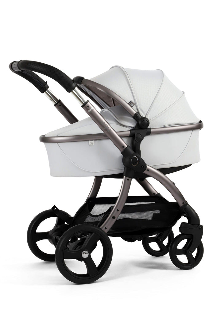 Egg Prams & Pushchairs Egg 3 Stroller and Carrycot - Houndstooth Silver