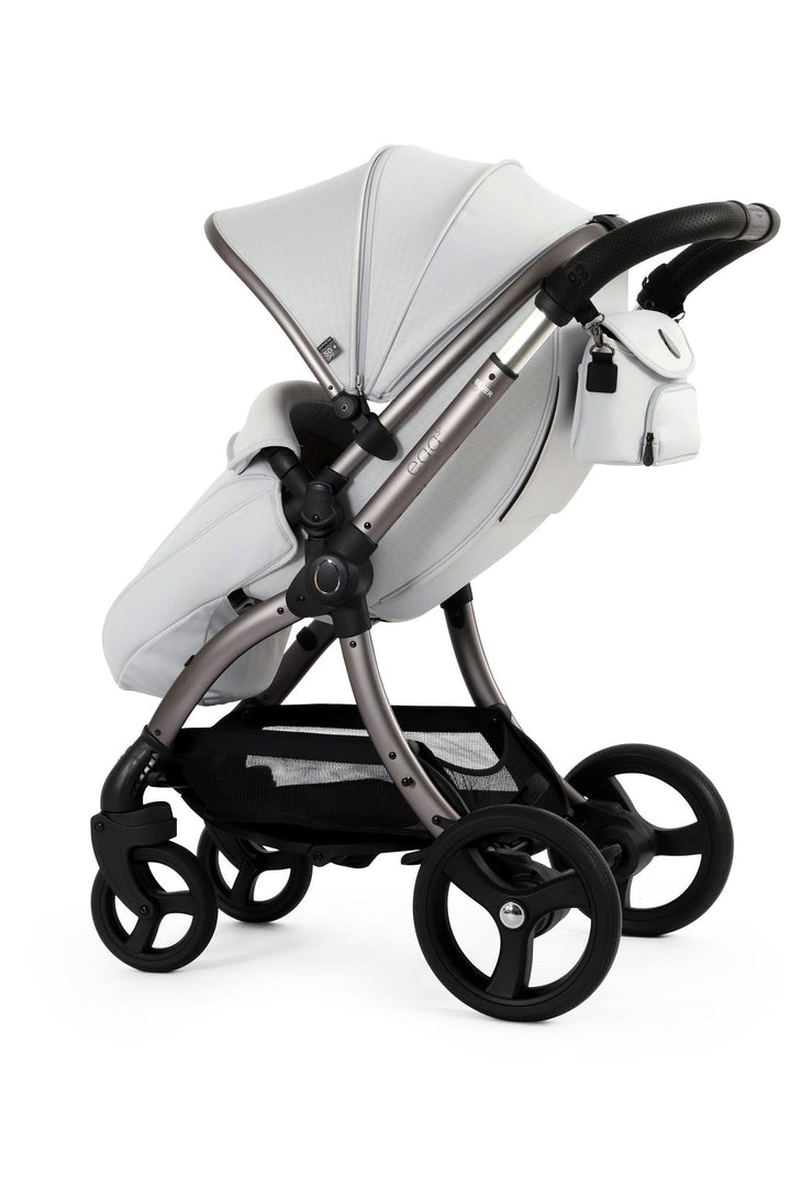 Egg Prams & Pushchairs Egg 3 Stroller and Carrycot - Houndstooth Silver
