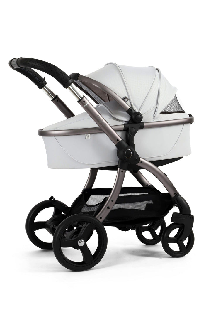 Egg Prams & Pushchairs Egg 3 Stroller and Carrycot - Houndstooth Silver