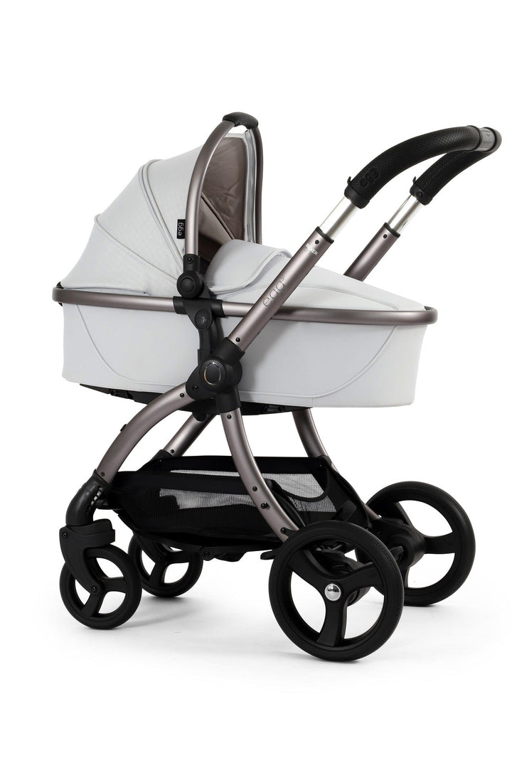 Egg Prams & Pushchairs Egg 3 Stroller and Carrycot - Houndstooth Silver