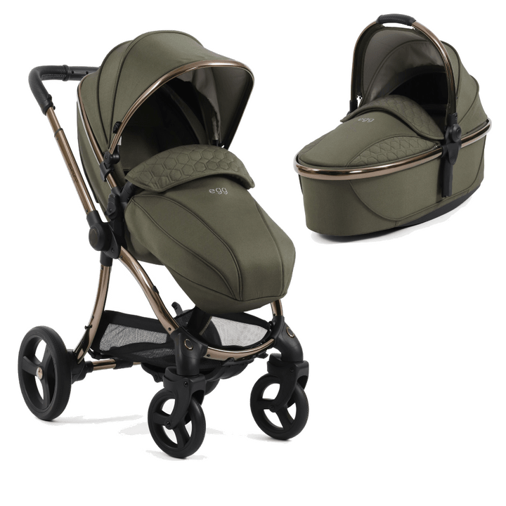 Egg Pushchairs Egg 3 Shnuggle 9-Piece Bundle - Hunter Green