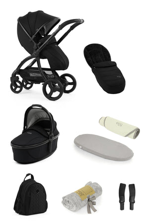 Egg Pushchairs Egg 3 Snuggle 9-Piece Bundle - Panther