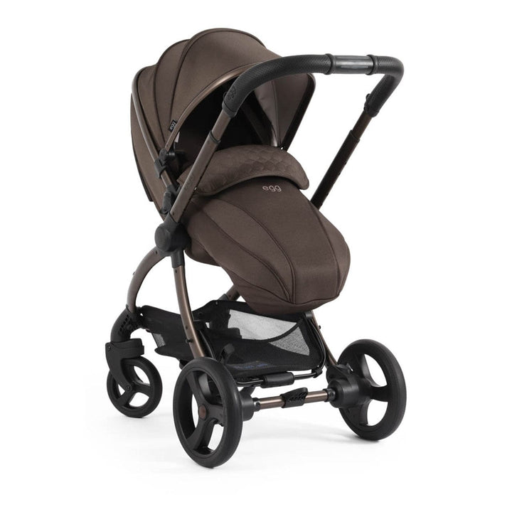 Egg Pushchairs Egg 3 Stroller and Carrycot - Chocolate Velvet