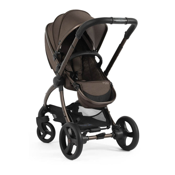 Egg Pushchairs Egg 3 Stroller and Carrycot - Chocolate Velvet